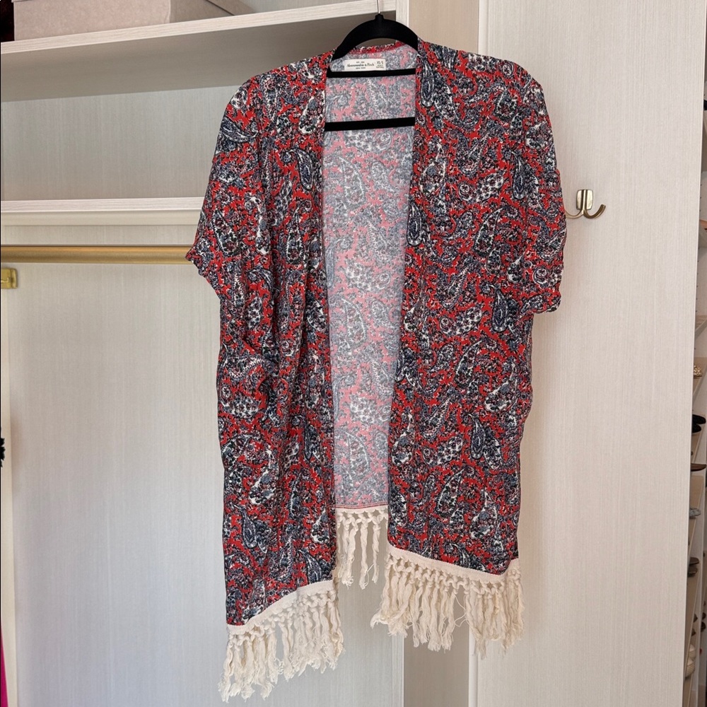 Abercrombie & Fitch beach coverup top size XS/S